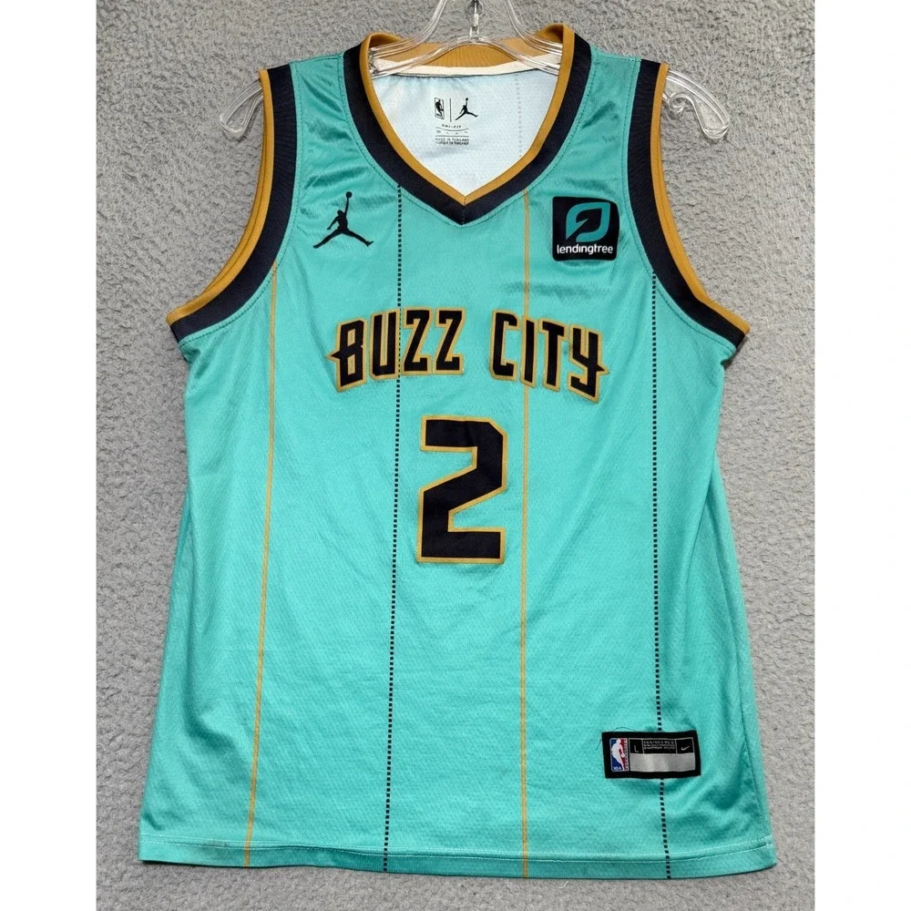 LaMelo Ball Buzz City 2020-202 NBA City Edition Jersey Rookie Year Youth Large